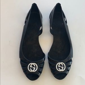 Gucci jelly sandals